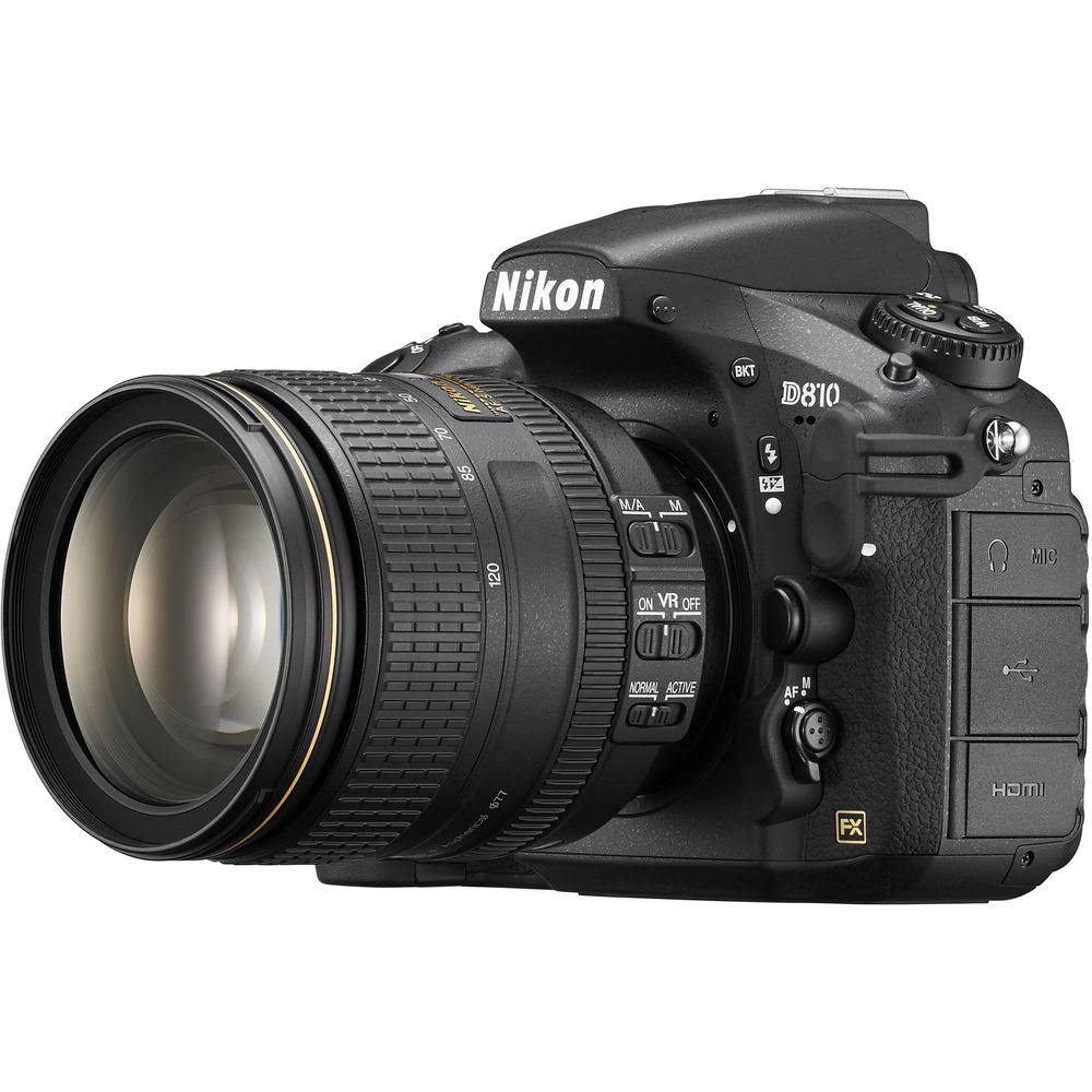 Nikon D810 FX-format Digital SLR w/ 24-120mm f/4G ED VR...