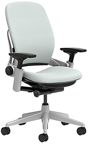 Steelcase Leap Chair with Platinum Base & Hard Floor Caster