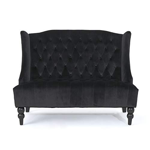 Christopher Knight Home Leora Modern Glam Tufted Velvet...