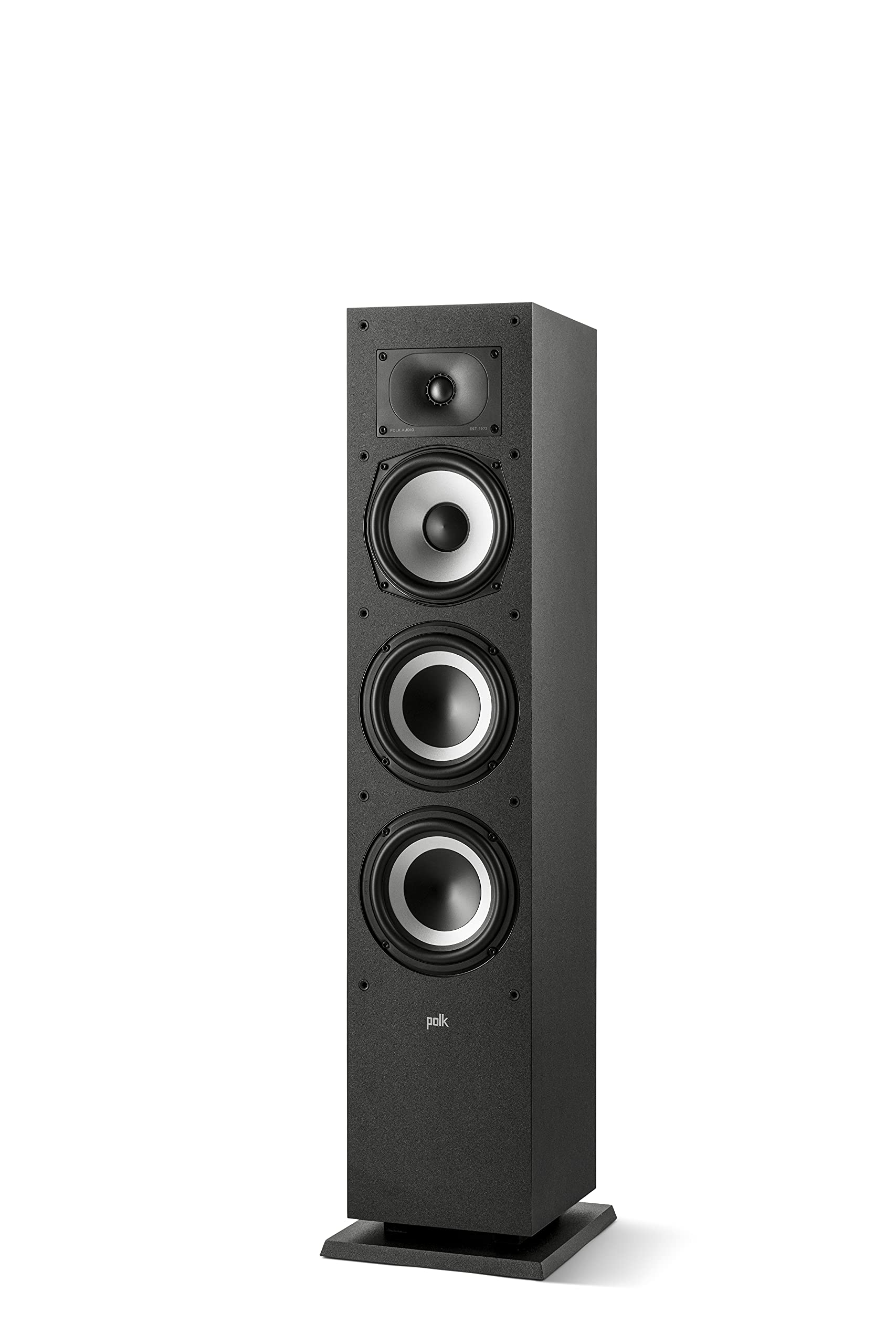  Polk Audio Monitor XT60 Tower Speaker - Hi-Res Audio Certified, Dolby Atmos, DTS:X & Auro 3D Compatible, 1