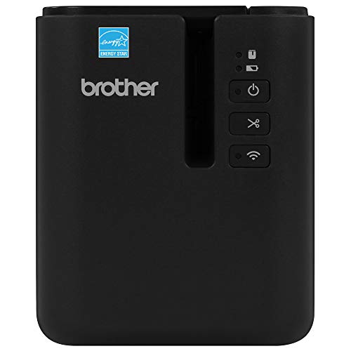 Brother P-Touch PT-P900W Industrial High Resolution Laminate Label Printer with Wi-Fi®, Up to 36mm Labels, 360 dpi, 3.1 IPS, Standard USB 2.0, Serial, Built-in Wi-Fi®