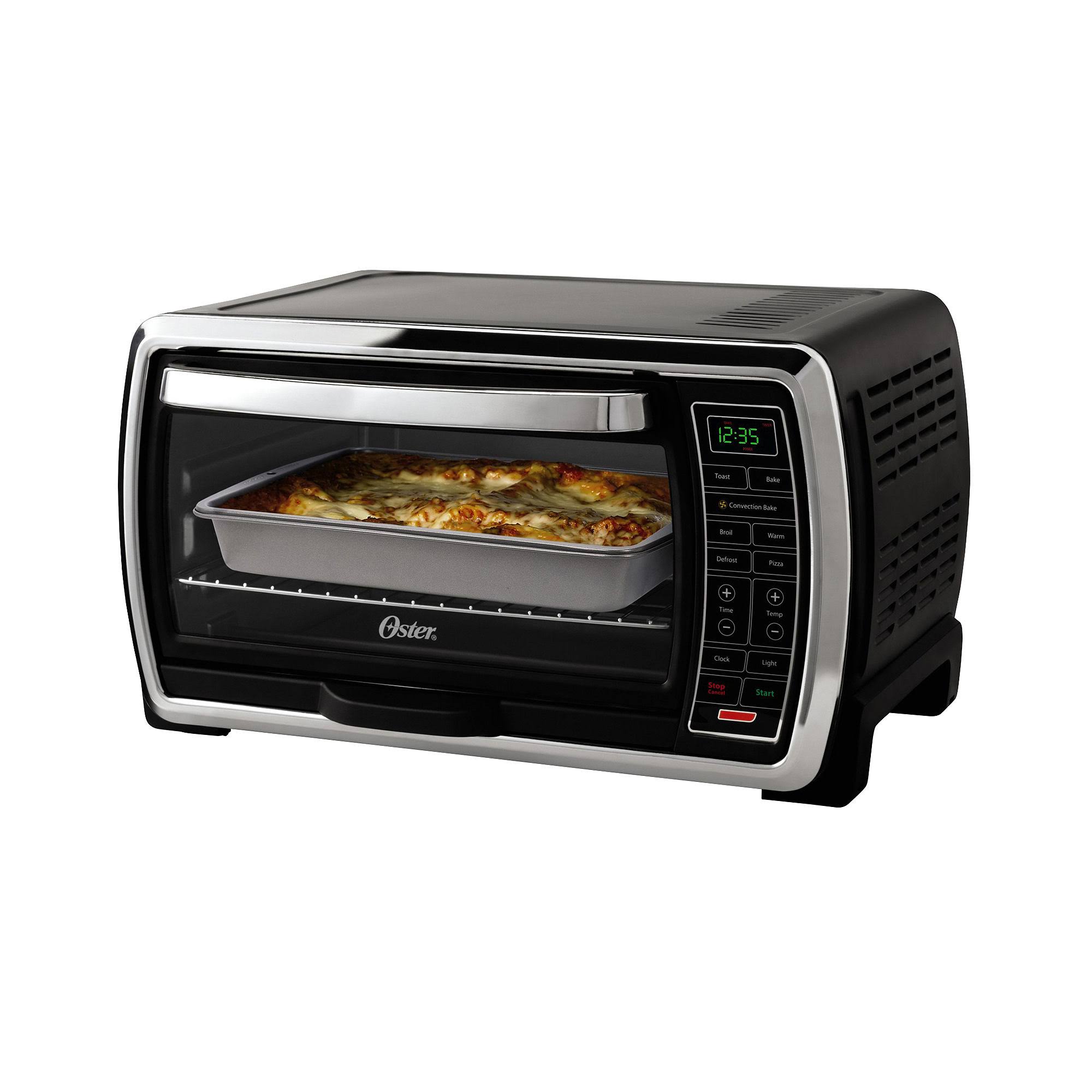 Oster Large Capacity Countertop 6-Slice Digital Convect...