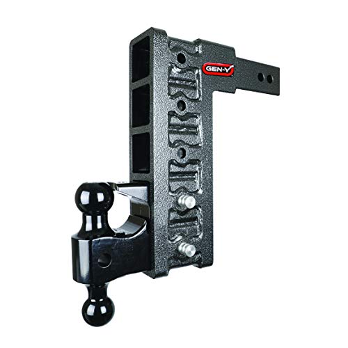 GEN-Y Hitch Drop Hitch Adjustable Pintle Combo Hitch 2 1/2