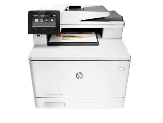 HP Laserjet Pro M477fdw Wireless All-in-One Color Printer, (CF379A)