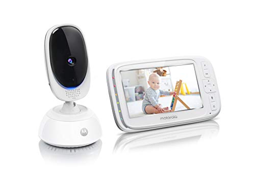 Motorola Baby Motorola Comfort75 Video Baby Monitor - Infant Wireless Camera with Remote Pan, Digital Zoom, Temperature Sensor - 5 Inch LCD Color Screen Display with Two-Way Intercom, Night Vision -...