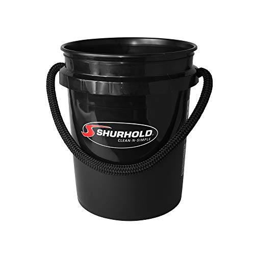 Shurhold 2462 5 Gallon Black Multi-Purpose Bucket Kit