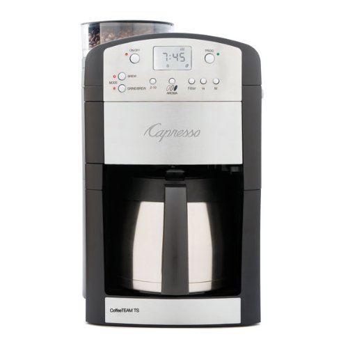 Capresso 465 CoffeeTeam TS 10-Cup Digital Coffeemaker w...