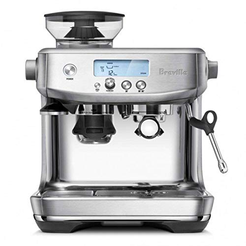 Breville the Barista Pro BES878 Automatic Espresso Machine w/Integrated Conical Burr Grinder (Brushed Stainless Steel)