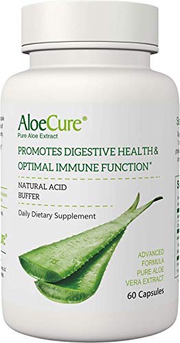 AloeCure ® Advanced Formula for Immune Support, Acid Buffer for Bouts of Acid Reflux and Heartburn, Support Regularity, Helps Stomach Discomfort.