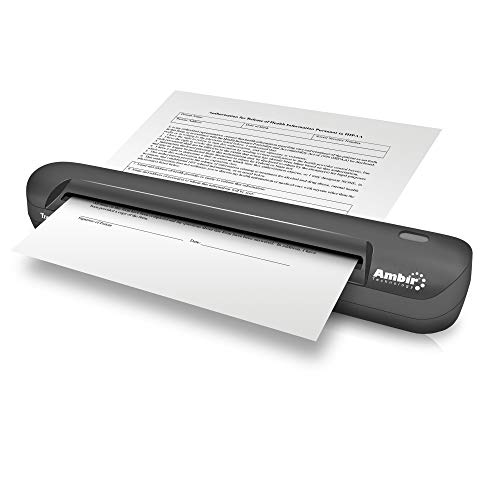 Ambir TravelScan Pro 600 Simplex Document Scanner