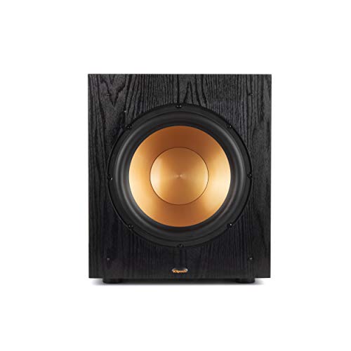 Klipsch Synergy Black Label Sub-100 10? Front-Firing Subwoofer with 150 Watts of continuous power, 300 watts of Dynamic Power, and All-Digital Amplifier for Powerful Home Theater Bass in Black