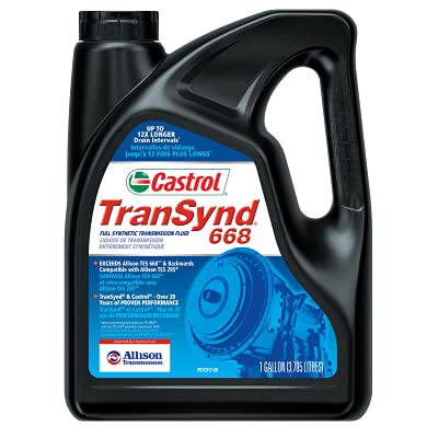 CASTROL TranSynd 668 ALLISON 2021 UPDATED SPEC CASE OF ...