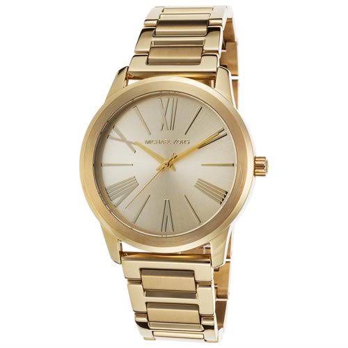Michael Kors Watches Michael Kors Women's Hartman Gold-Tone Watch MK3490