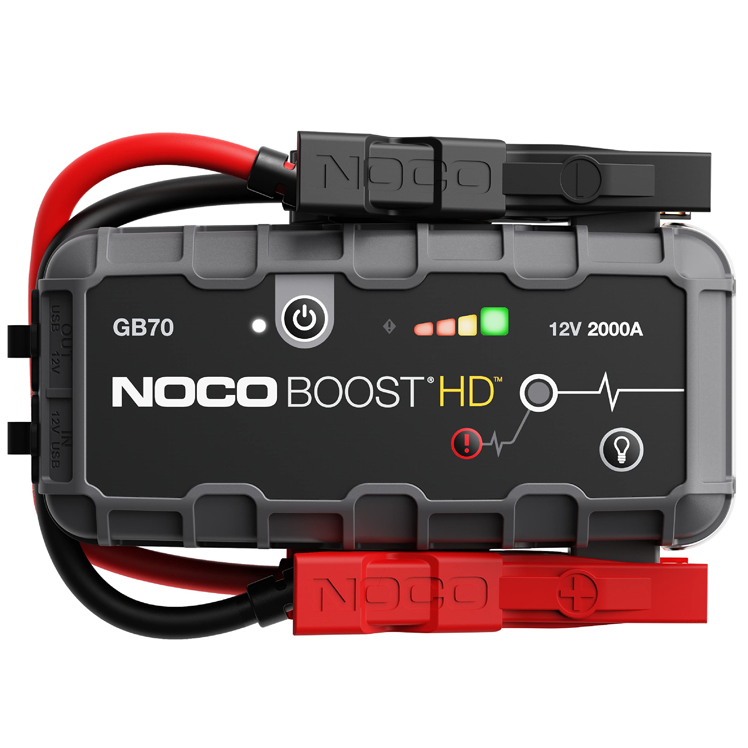 NOCO Boost HD GB70 2000 Amp 12-Volt UltraSafe Lithium J...