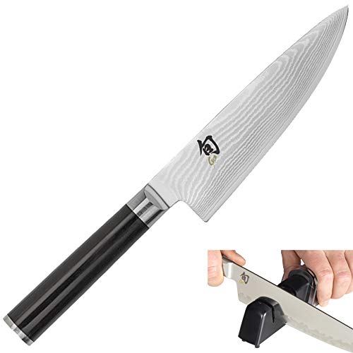 Shun DM0723 Classic Stainless-Steel Chef's Knife, 6-Inc...