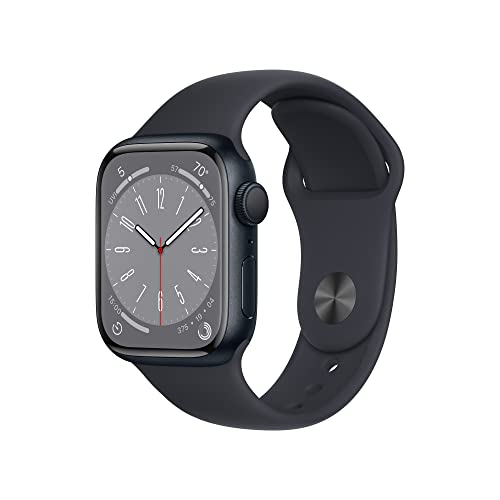 Apple Watch Series 8 [GPS 41mm] Smart Watch w/ Midnight...