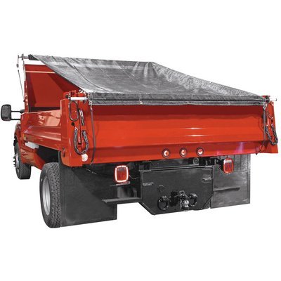 Buyers Products TruckStar Dump Tarp Roller Kit - 7ft. x 18ft. Mesh Tarp, Model# DTR7018