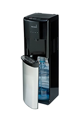  Primo Water Primo Bottom Loading Water Cooler - 3 Temperature Settings, Hot, Cold, Cool - Energy Star Rated Water Dispenser w/Child-Resistant Safety Feature Supports 3 or 5 Gallon Water Jugs [Black...