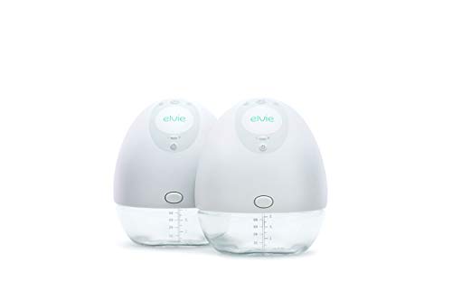 Elvie Double Electric Wearable Smart Breast Pump | Sile...