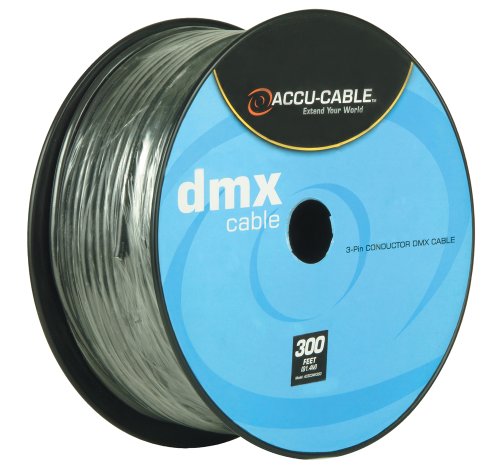 Accu Cable AC3CDMX300, DMX Stage Light Cable, 3 Pin DMX...