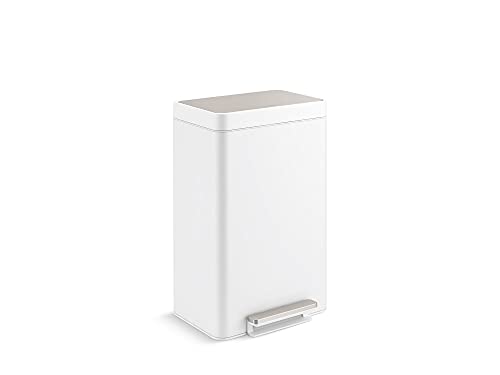KOHLER 11 Gallon Hands-Free Dual Compartment Recycling ...