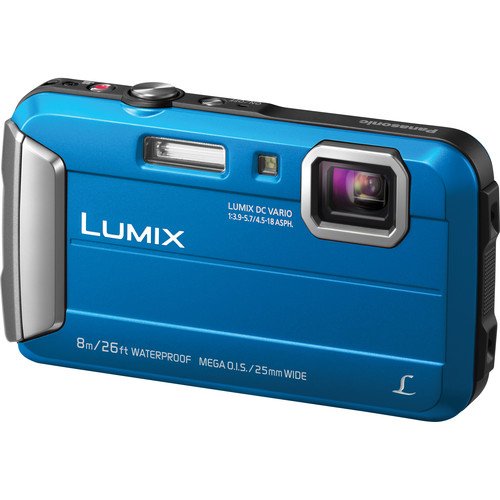 Panasonic Lumix DMC-TS30 Digital Camera (Basic, Blue)