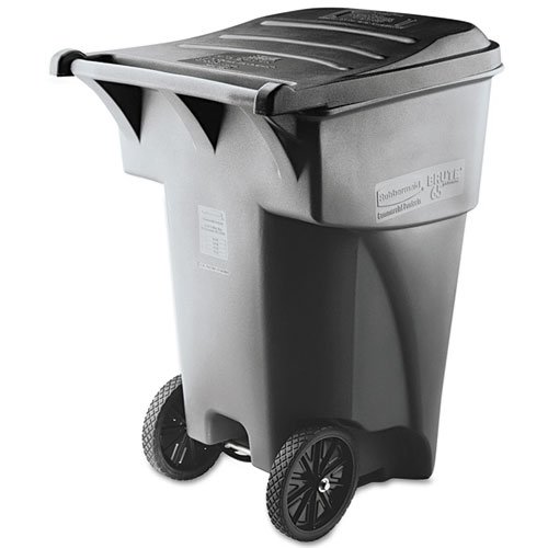 Rubbermaid Commercial Brute Rollout H-Duty Waste Contai...