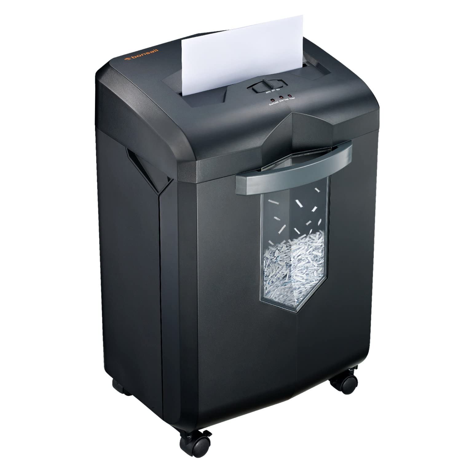 bonsaii Paper Shredder, 18-Sheet 60-Minutes Pape...