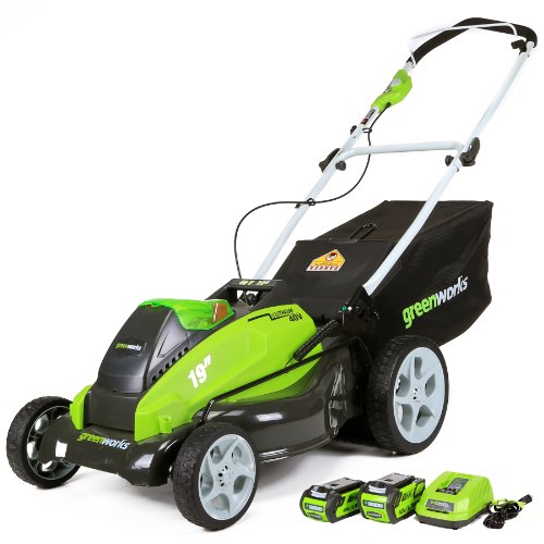 GreenWorks 14-Inch 40V Cordless Lawn Mower