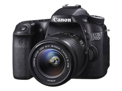 Canon EOS 70D Digital SLR Camera with 18-55mm STM Lens