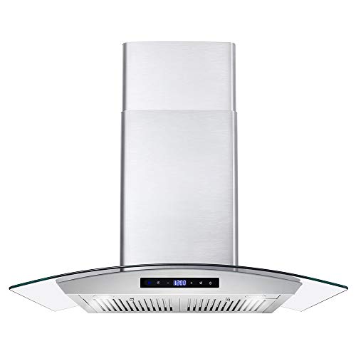 Cosmo COS-668AS750 30 in. Wall Mount Range Hood with 38...