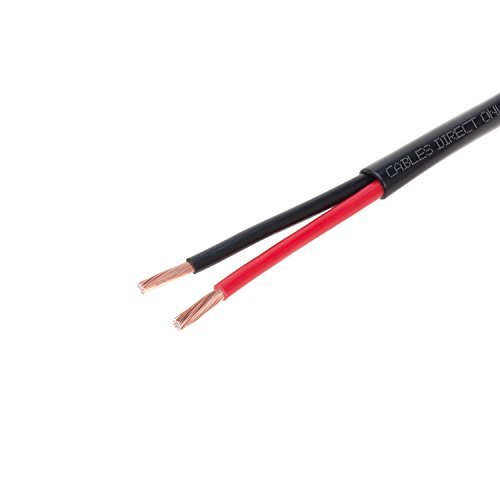 Cables Direct Online Outdoor UV Protection Rated Professional Speaker Audio Cable 16AWG Direct Burial 16/2 Bulk Spool