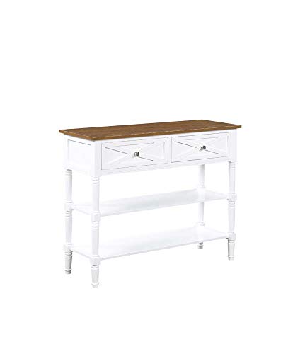 Convenience Concepts Country Oxford 2-Drawer Console Ta...