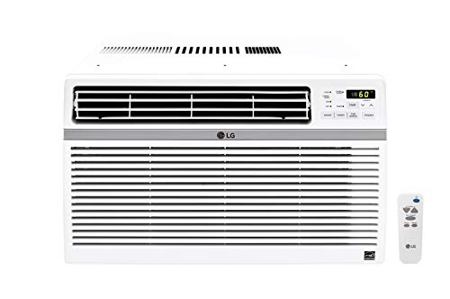LG 10,000 BTU Window Air Conditioner, Cools 450 Sq.Ft. ...