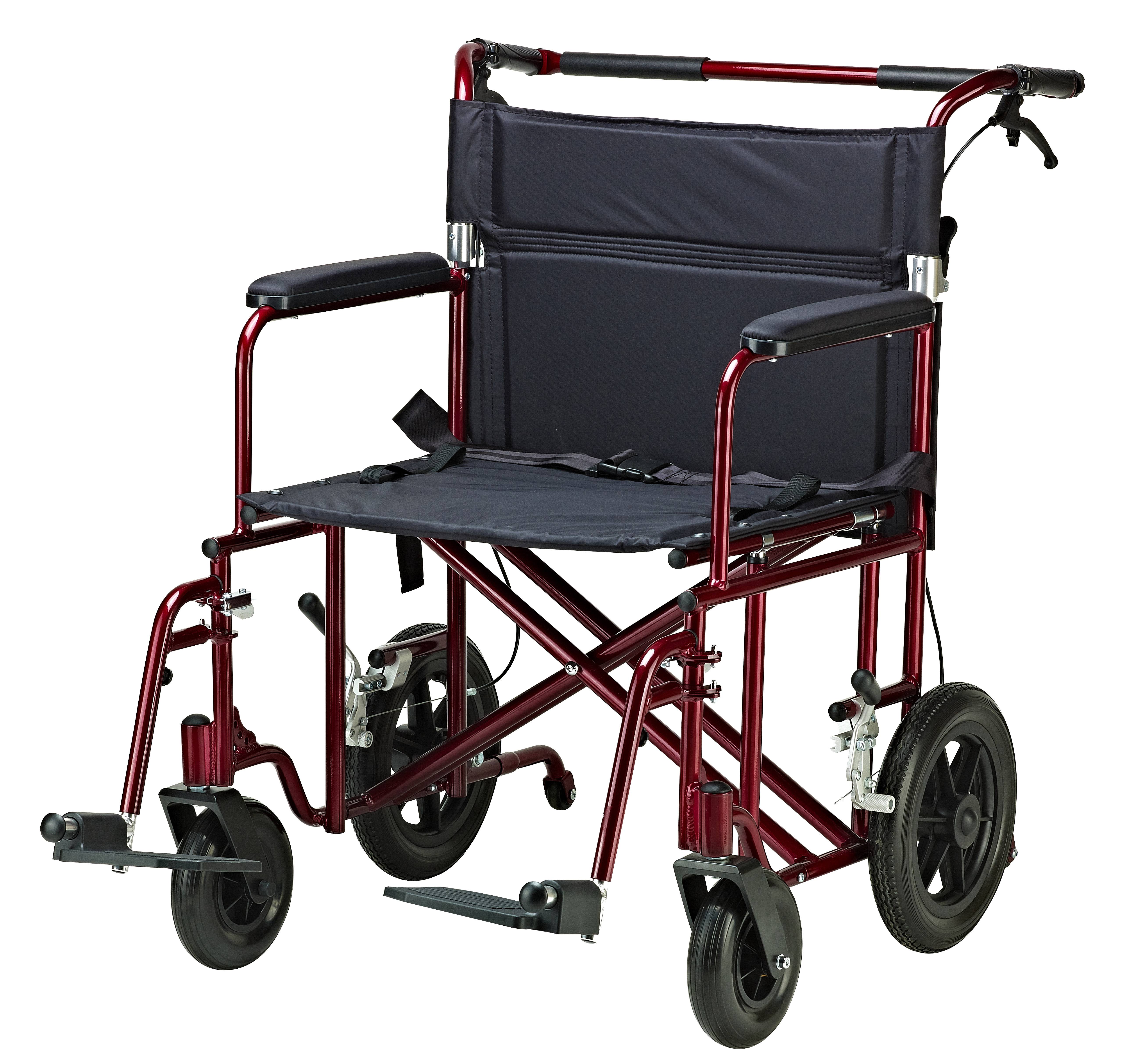 Drive Medical Bariatric Transport Chair with 12 Inches ...