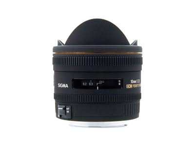 SIGMA 10mm f/2.8 EX DC HSM Fisheye Lens for Canon Digital SLR Cameras - International Version (No Warranty)