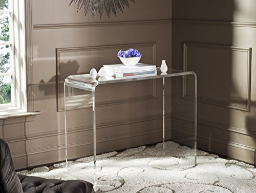 Safavieh Home Collection Atka Console Table, Clear