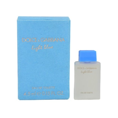 Dolce & Gabbana Light Blue Eau de Toilette Mini for Women, 0.15 Ounce