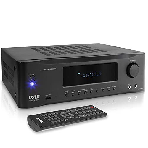 Pyle 5.2-Channel Hi-Fi Bluetooth Stereo Amplifier - 100...