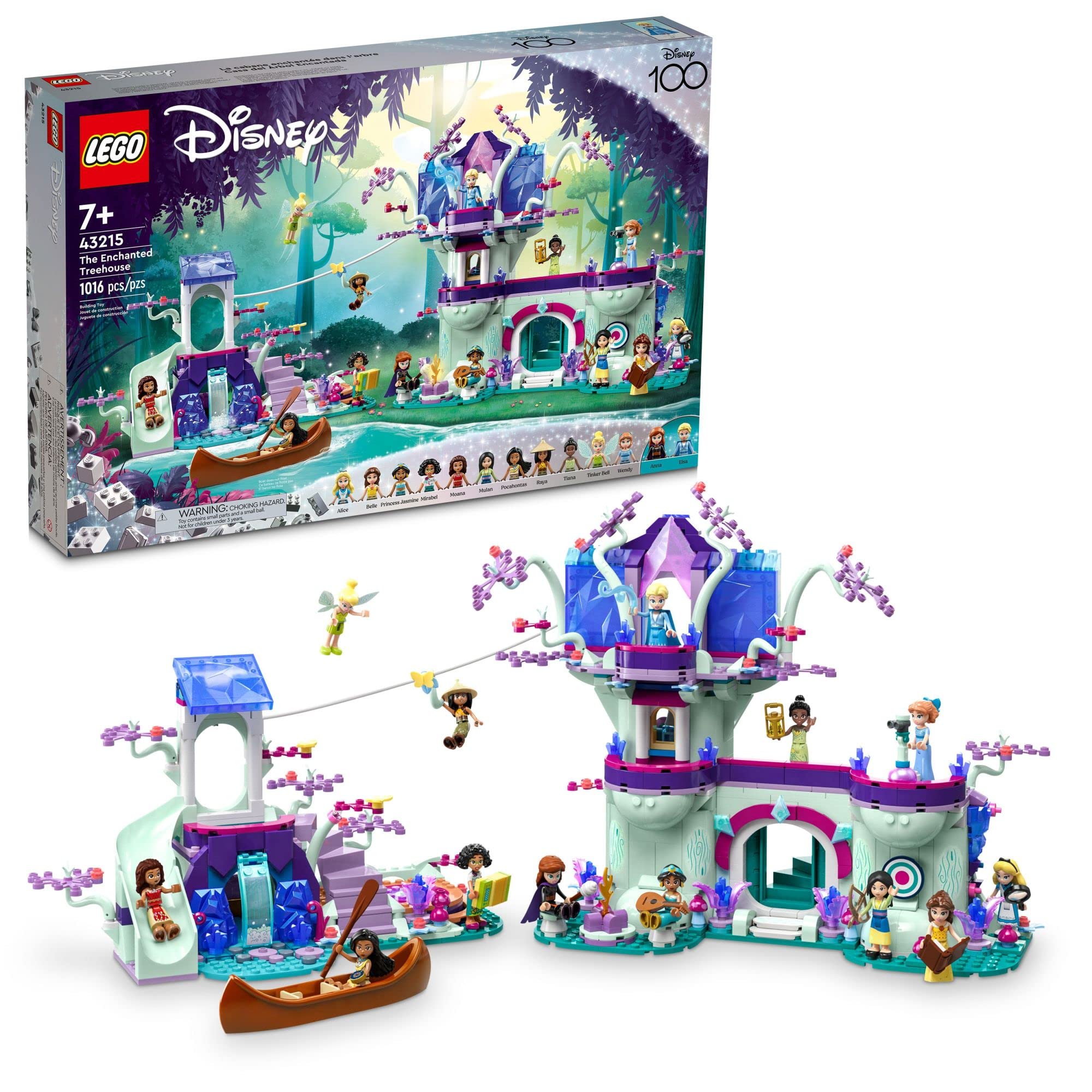 LEGO Disney The Enchanted Treehouse 43215 Buildable 2-L...