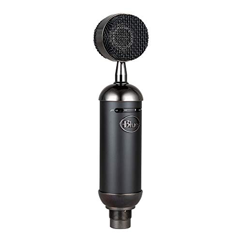 Logitech for Creators Blackout Spark SL XLR Microphone For Studio, Recording, Podcast, Streaming Mic -Warm And Smooth Sound