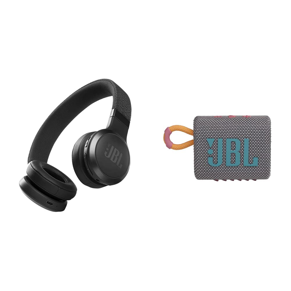 JBL Live 460NC - Wireless On-Ear Noise Cancelling Headphones with Long Battery Life and Voice Assitant Control