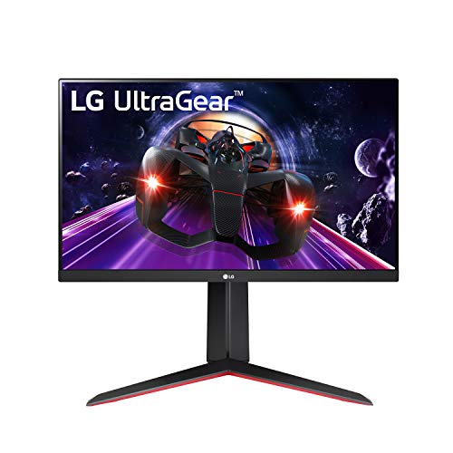 LG 24GN650-B Ultragear Gaming Monitor 24? FHD (1920 x 1080) IPS Display, 144Hz Refresh Rate, 1ms (GtG), AMD FreeSync Premium, Tilt/Height/Pivot Adjustable Stand - Black