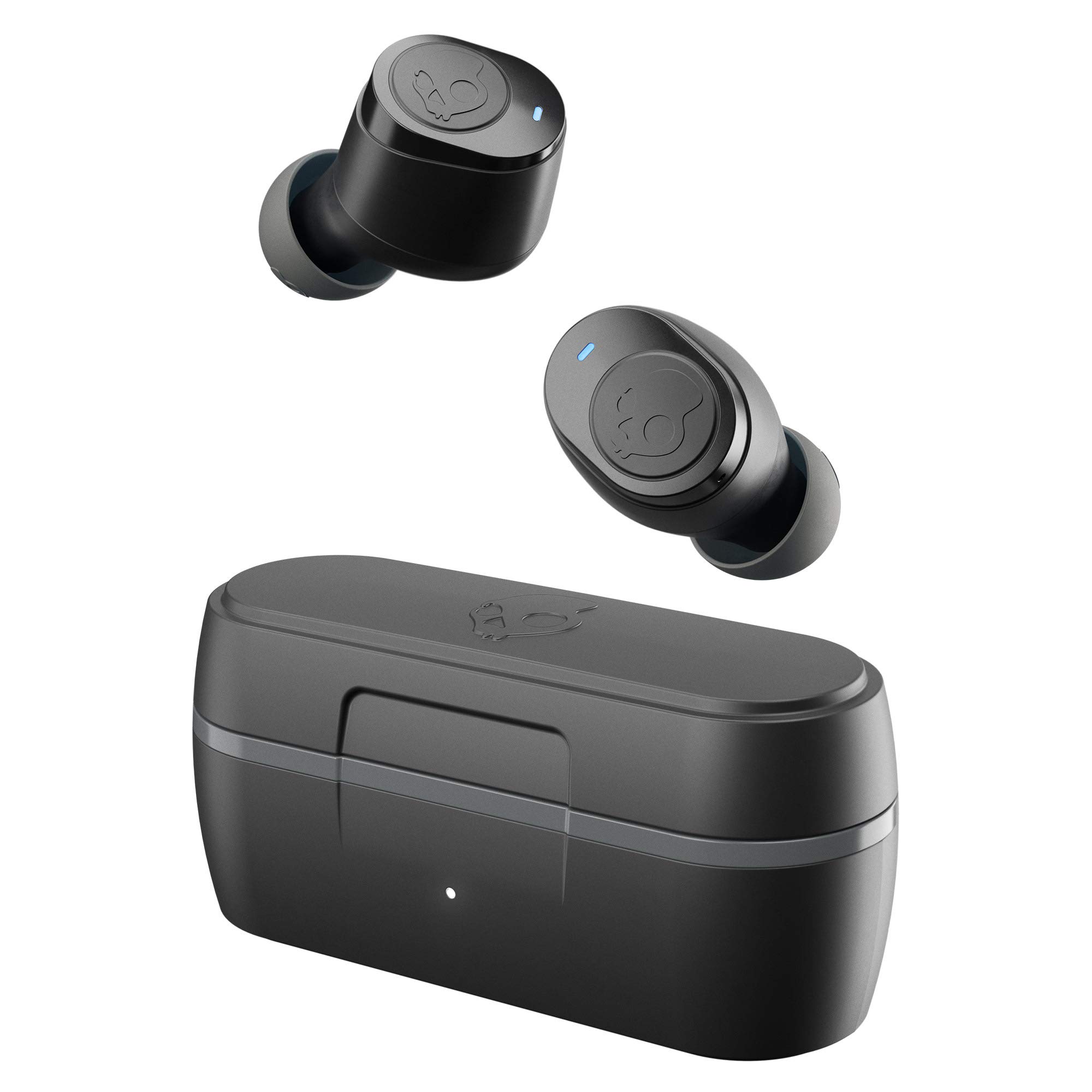 Skullcandy Jib True Wireless Earbud with Microphone / 22 Hour Battery Life / Use with iPhone and Android / Best for Gym, and Gaming / Bluetooth Earbud Headphones - Black