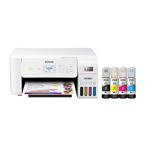 Epson EcoTank ET-2800 Wireless Color All-in-One Cartrid...