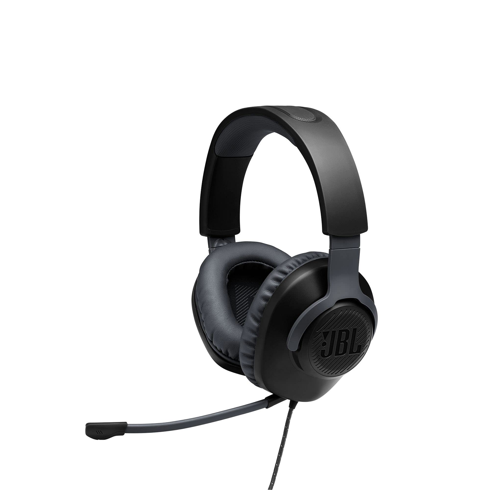 JBL Quantum 100 - Wired Over-Ear Gaming Headphones - Bl...
