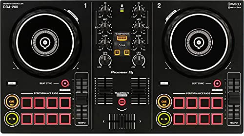 Pioneer DJ DDJ-200 - 2-deck Digital DJ Controller with ...