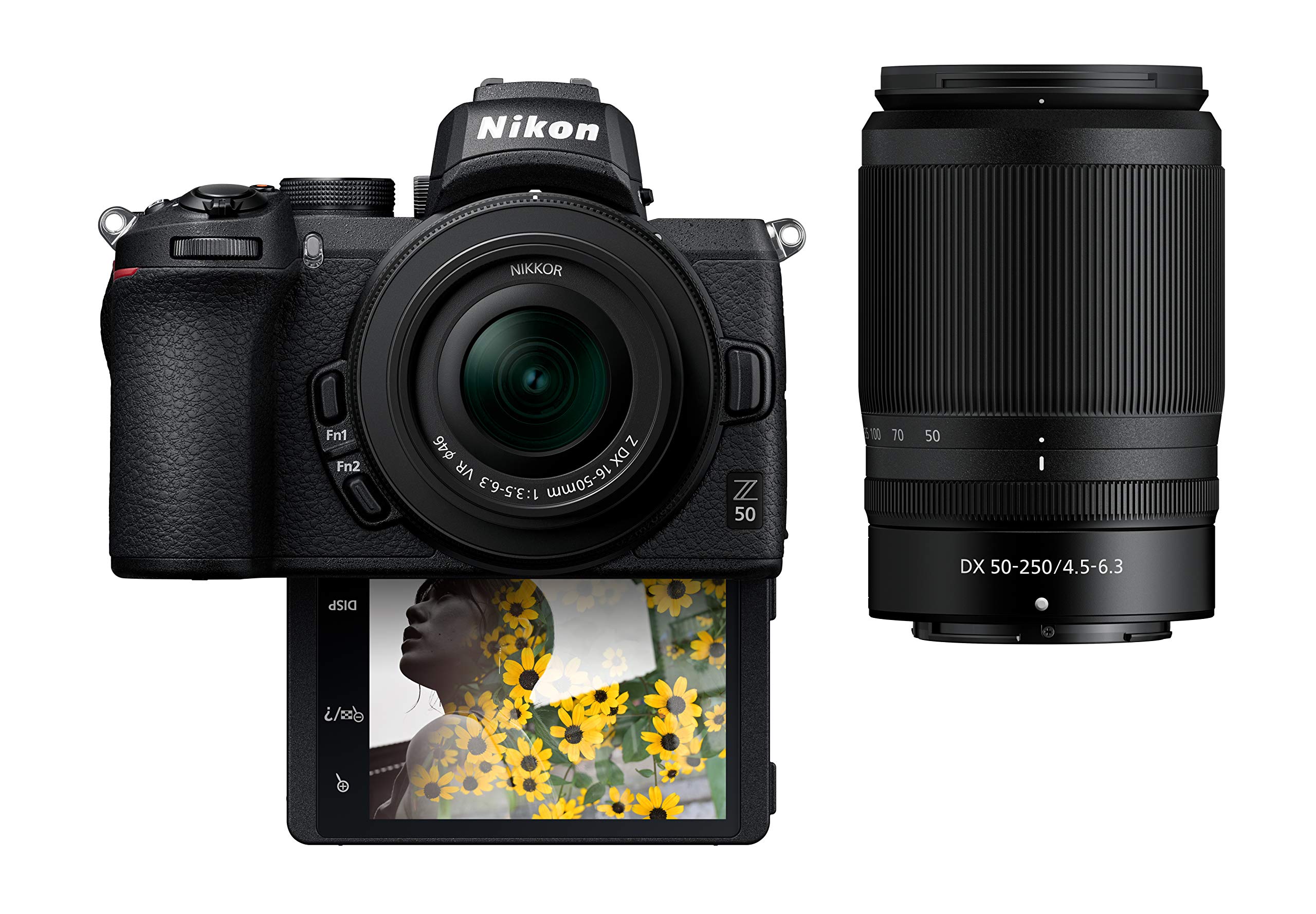Nikon Z50 Compact Mirrorless Digital Camera with Flip U...