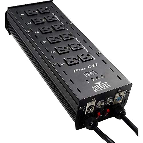 CHAUVET DJ Pro-D6 DMX-512 Dimmer/Switch Pack (6-Channel...