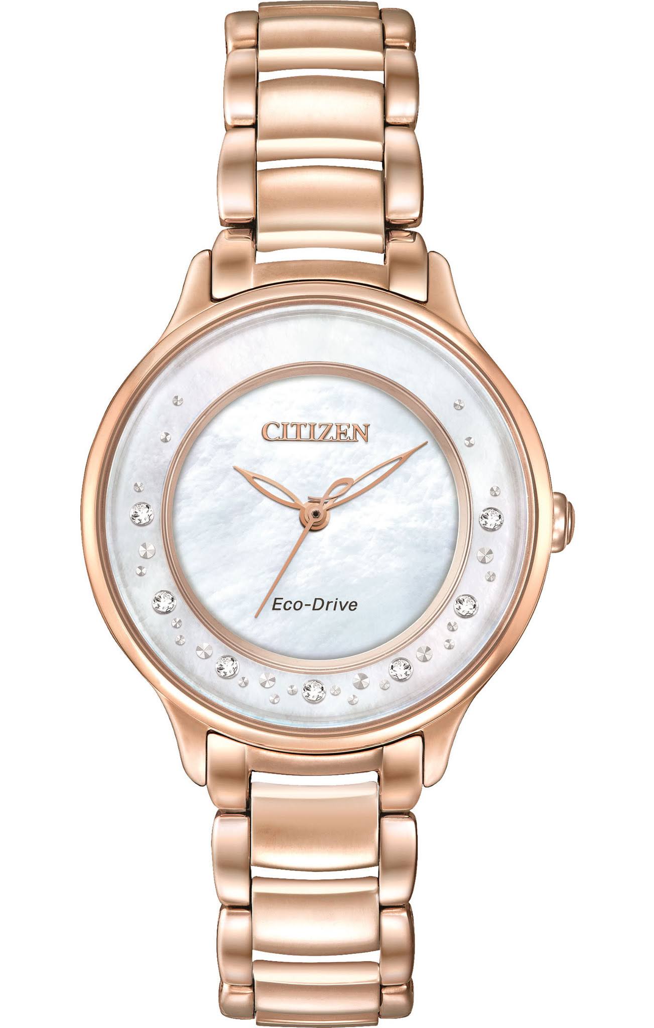 Citizen Watch Company Citizen Eco-Drive Women's EM0382-86D Circle of Time Rose Gold Watch